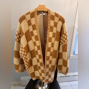 Altar'd State Golden Knit Sweater